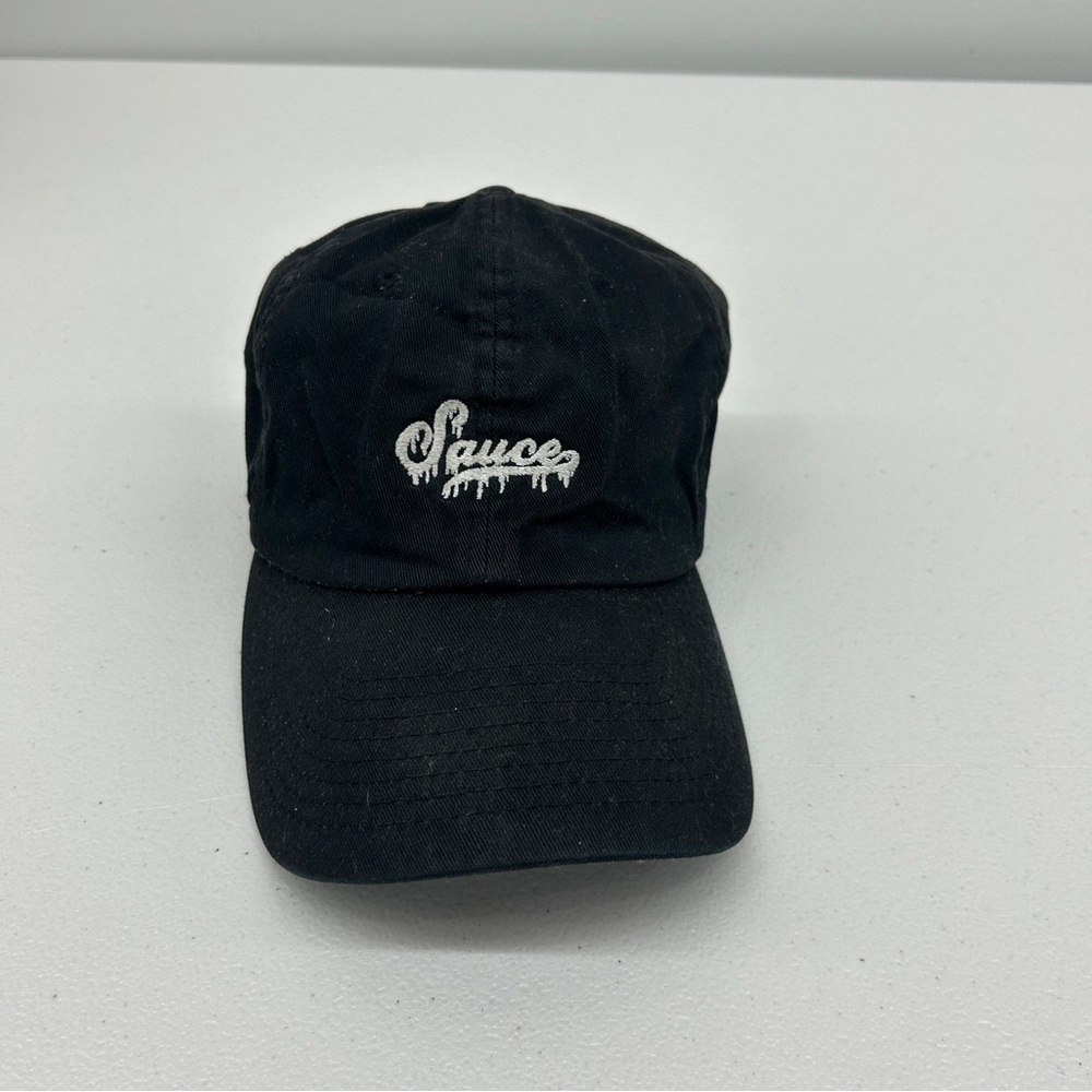KBETHOS Black Embroidered Cap “Sauce”